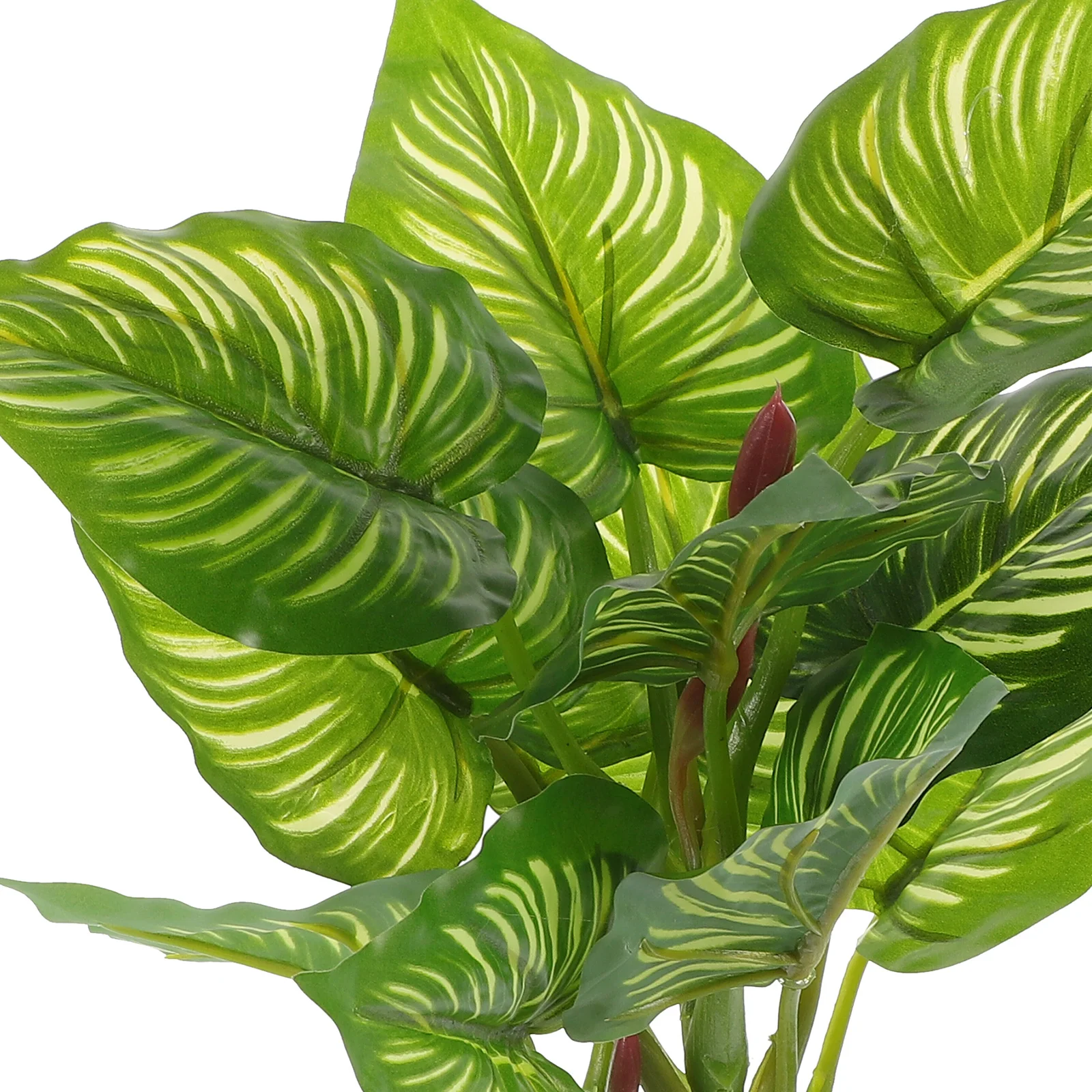 

Artificial Leaf Potted Plant Realistic Bonsai Home Decor Desktop Adornment Paper Pulp PotGreen Plant Household nament Gardening