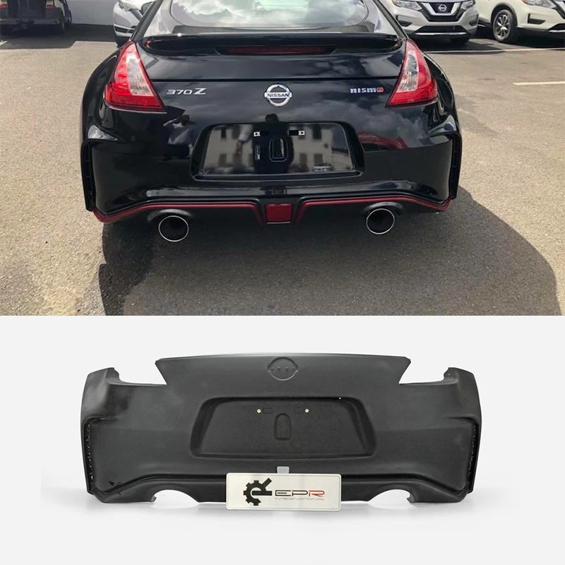 

Задний бампер Nissan 370Z Z34 NIS 2009+, стекловолокно, легкий, агрессивный стиль