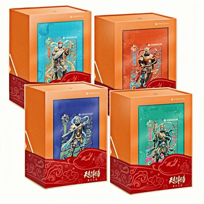 

KAYOU Official Licensed K9 Museum Four Heavenly Kings Collectible CardsPerfect Gift Heavenly Court Melody with Card Display Case