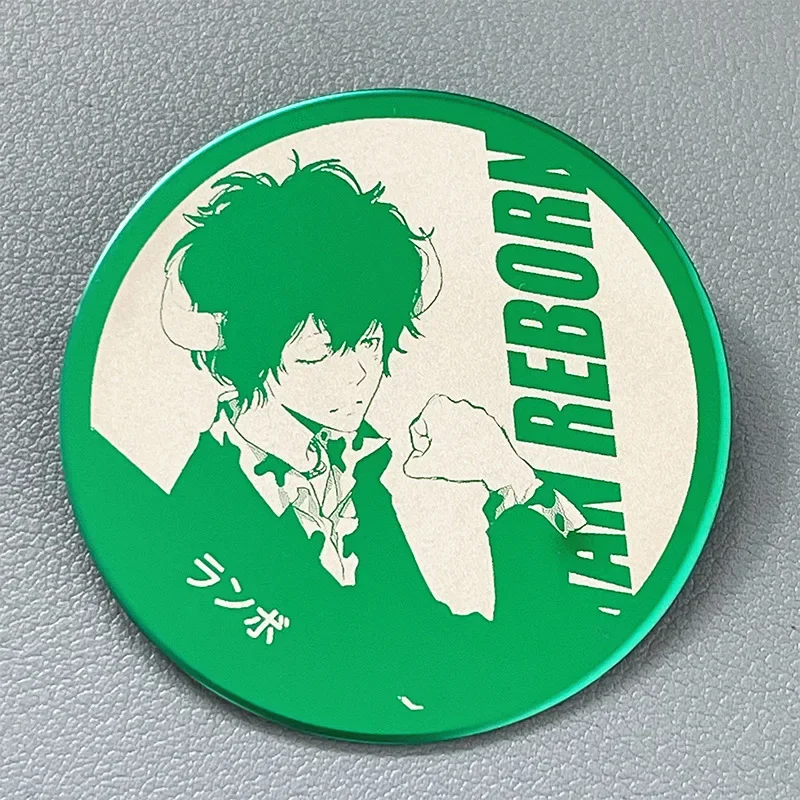 Family Teachers REBORN! Metal Bar, Sawada Tsunayoshi, Hibari Kyouya, Anime Peripheral Hayato Gokudera Mirror Plane Badge Gift