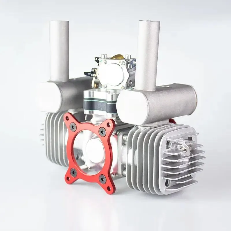 2026RCGF 120CC RCGF 120 120CCT Twin Cylinder Petrol/ Engine Dual With Muffler/Igniton/Spark Plug For RC Model RCGF120