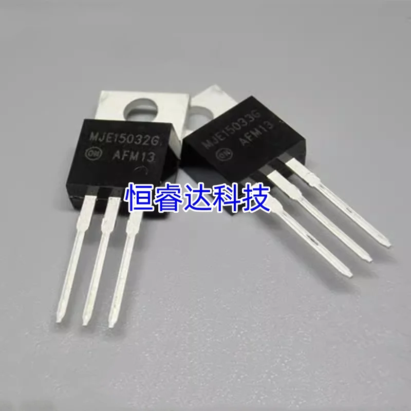 (20 piezas = 10 pares) 100% nuevo Original MJE15032G MJE15033G MJE15032 MJE15033 TO-220 Transistor de Audio 8A 250V
