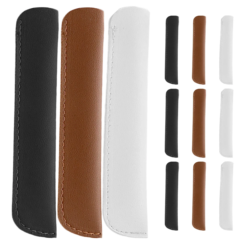 

12 Pcs Bag Cute Desk Accessories Fountain Pouch Ballpoint Pen Bag Stylus Pen Case Pu Material Long Lasting Versatile