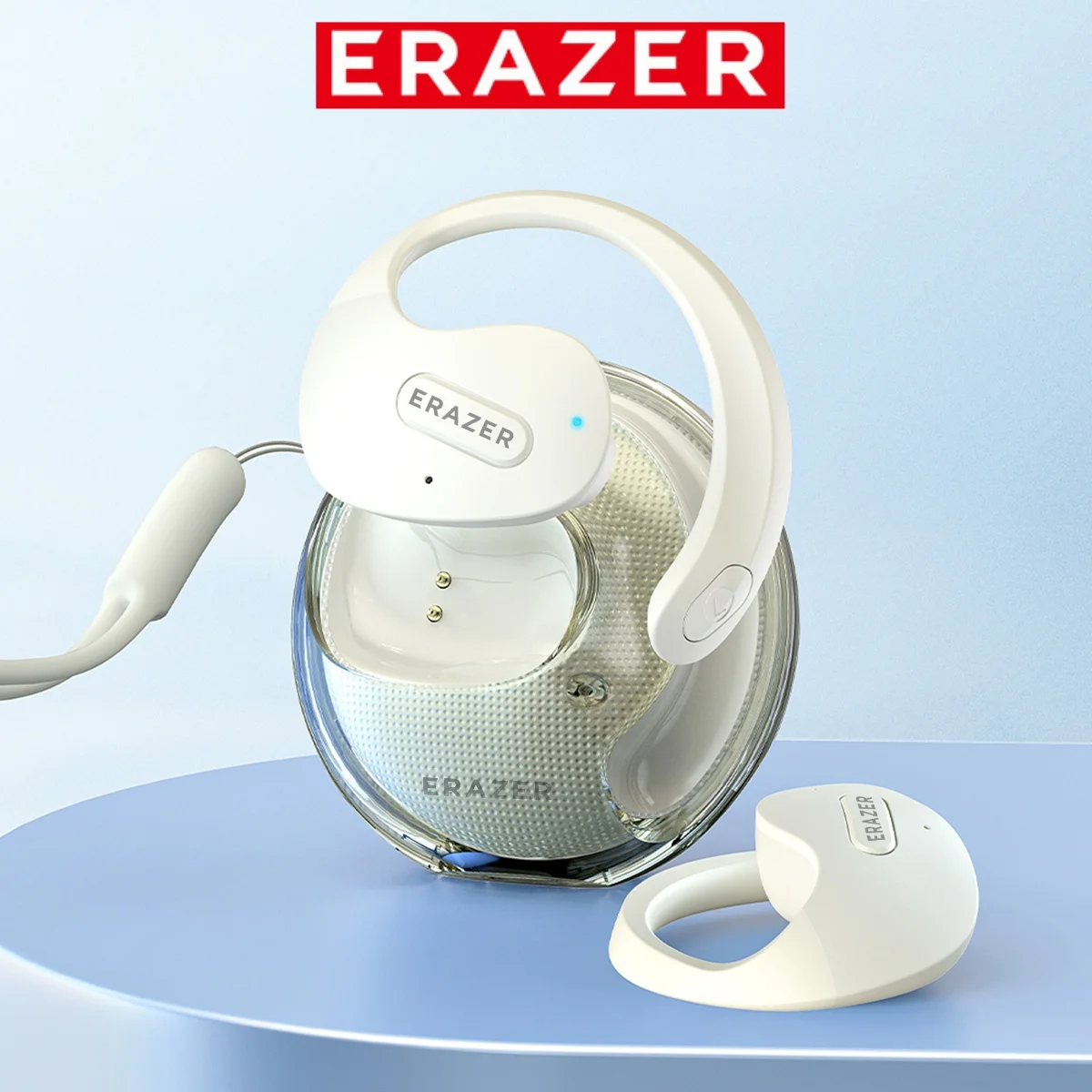 ERAZER X15 pro سماعات بلوتوث 5.4 سماعات رياضية لاسلكية سماعات أذن بخطاف لعبة Erazer HiFi سماعات أذن مع ميكروفون