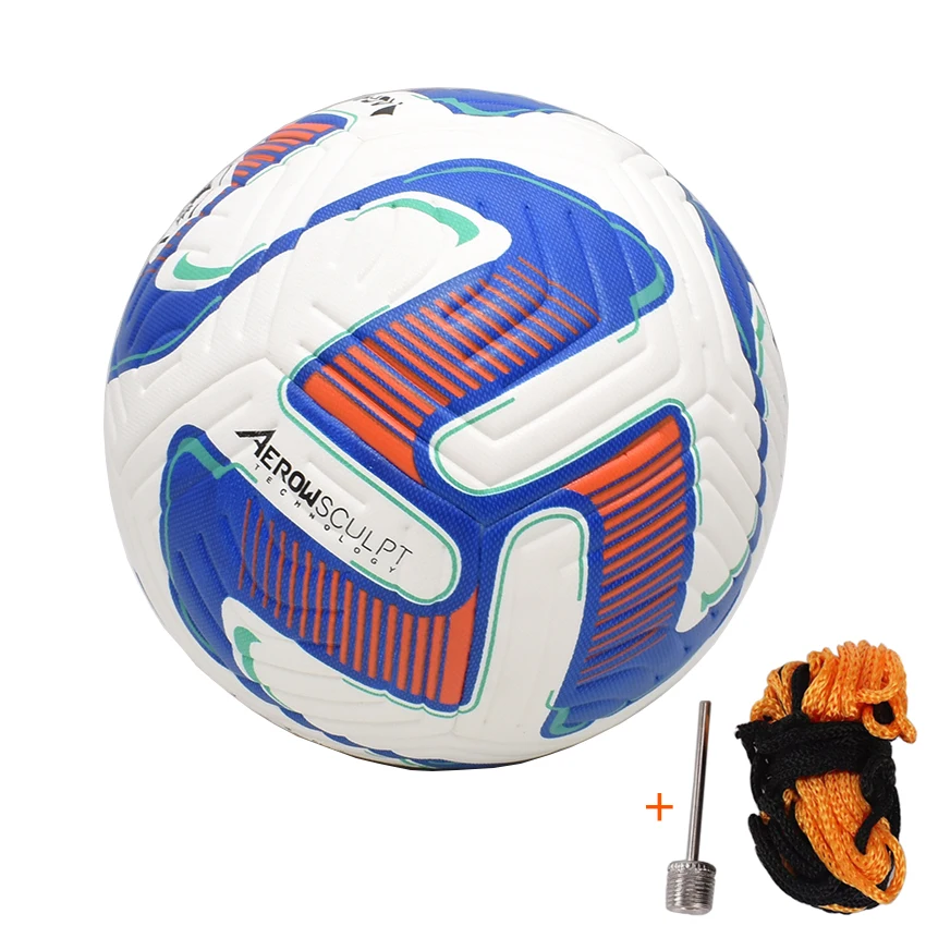 Balón de entrenamiento de fútbol para hombres y mujeres, balón de fútbol para interiores, Fútbol al aire libre, tamaño 5 PU