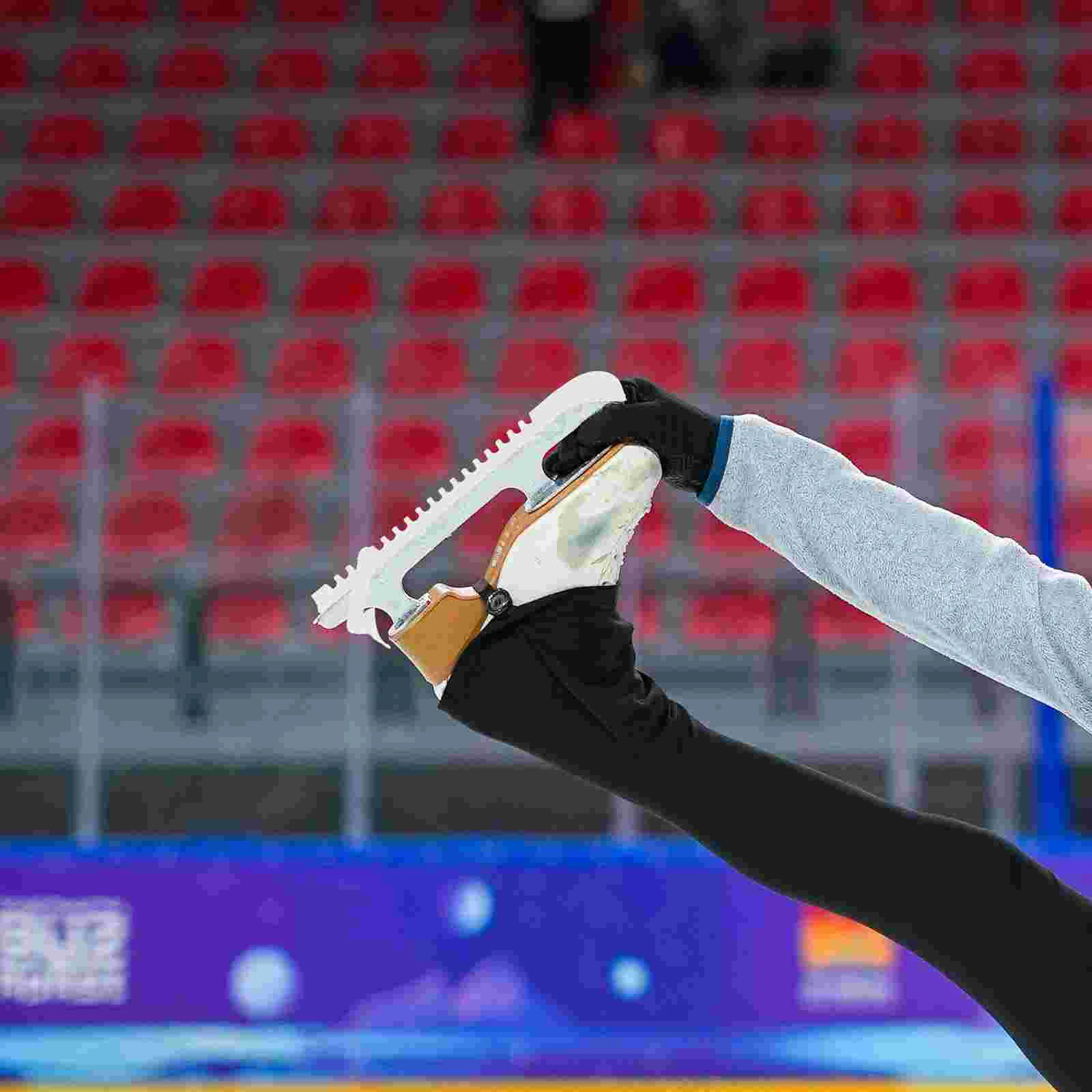 Skate Protector Hockey Sleeve Skates Blade Guard Portable Cover Ice Environmental Protection Pxc Synthesis Accessory