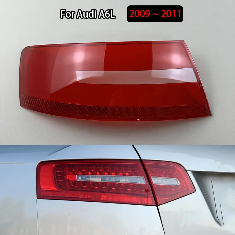 

Для Audi A6L 2009 2010 2011, крышка заднего фонаря, прозрачная линза заднего фонаря, плексиглас, замена оригинального абажура