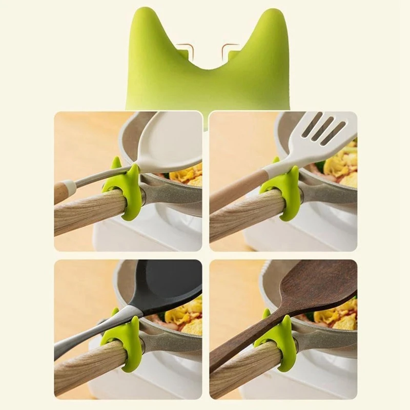 Space-Saving Pot And Spatula Rack, No Drilling Required, For Tidy Cooking Spaces