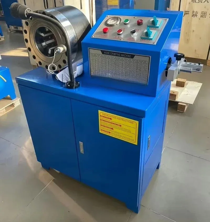

Gold Seller BNT50D 1/4-2\" 15mm-80mm Hydraulic Hose Crimping Machine Pressing Peeling Machine Multifunctional Rubber Making Mach