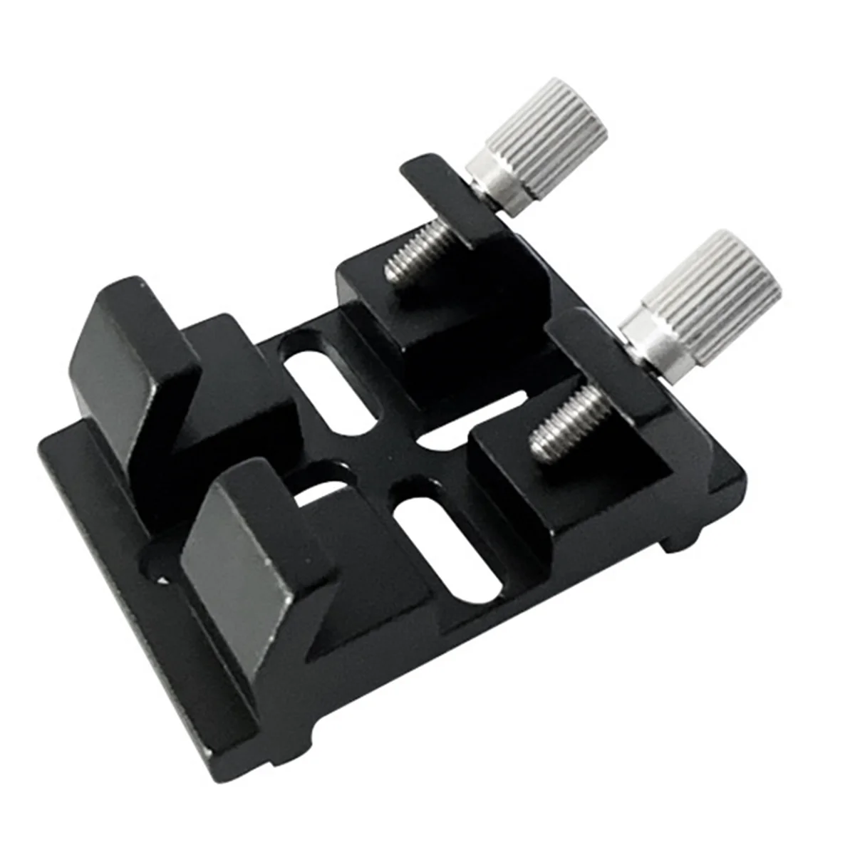

UJVS-Telescope Finder Base Dovetail Plate Base Astronomical Telescope Accessory Dovetail Clamp Camera Adapter Black