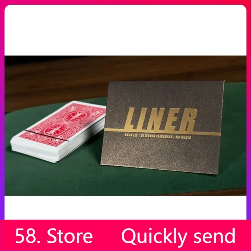 

New 2025 LINER by Bond Lee, Alexander Stefanus and MS Magic - Magic tricks ( 58 Store Download )