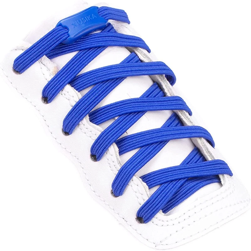 

New No Tie Shoe laces Elastic Laces Sneakers Flat Shoelaces without ties Kids Adult Quick Shoe lace Rubber Bands for Shoes