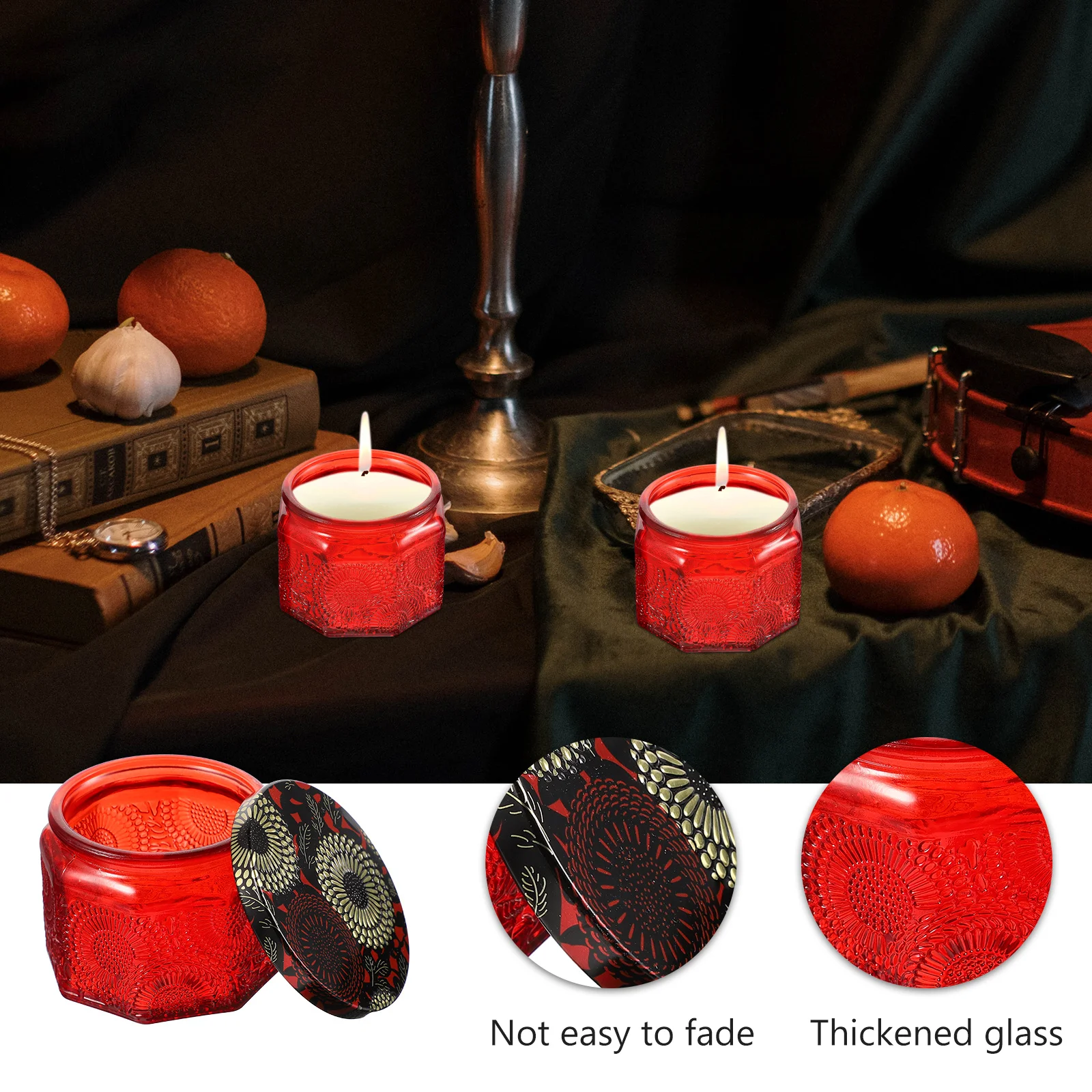 7Pcs Glass Aromatic…