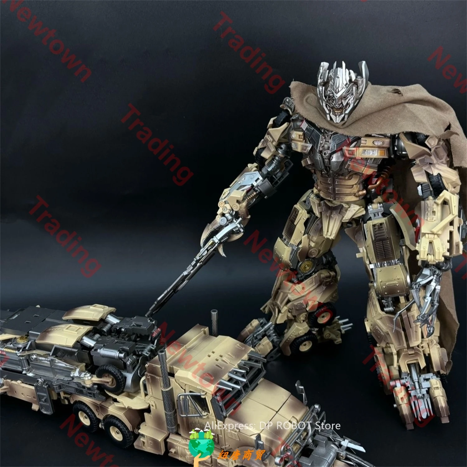 In Stock Transformed DP01 DP-01 MG Tank Giant Tank Desert Color Extra Large 35cm Action Figure Robot