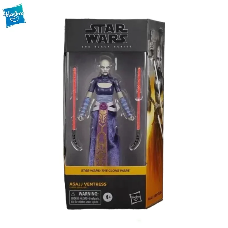

New Original Hasbro STAR WARS THE CLONE WARS ASAJJ VENTRESS Action Figure Model Gift
