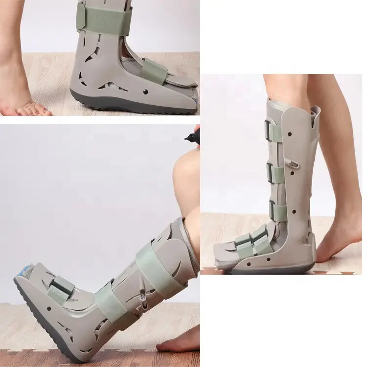 Foot Fracture Sprain Protective Gear Correction Shoes Foot Support Ankle Fixation Brace Bilateral Air Bag Walking Boots