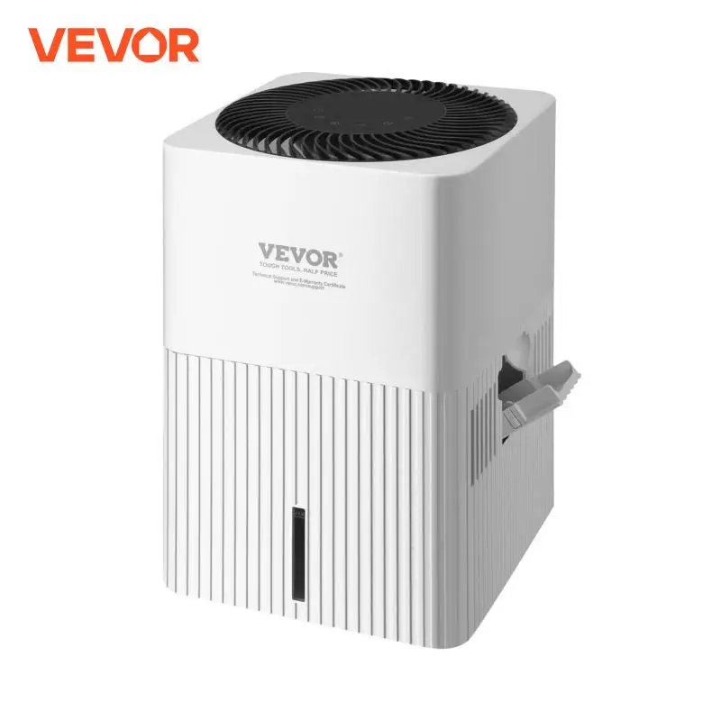 VEVOR-Umidificadores Evaporativos Sem Névoa, Umidificador de umidade fresca, Purificador de ar para casa inteira, Ajuste para quarto, 473.6 ft, Casa