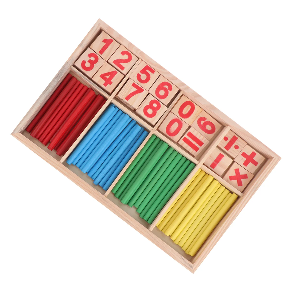 

Practical Learning Toys for Kids Educational Counting Rods Puzzle Kindergarten Wooden Arithmetic Hand-on Ability