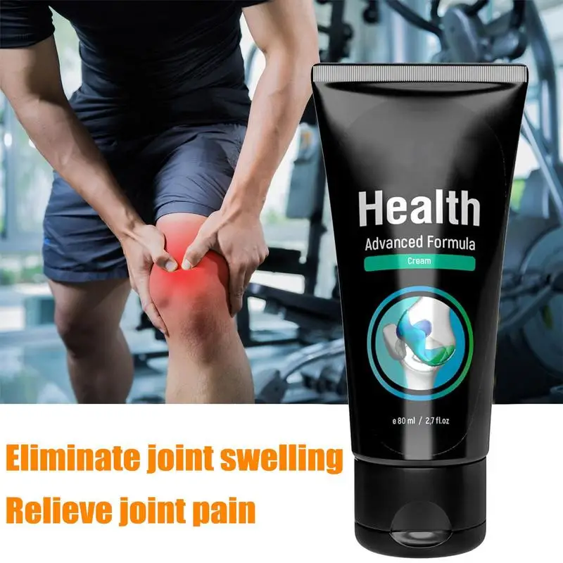 Crema para alivio de rodilla, Gel Natural y seguro para recuperación muscular, 80ml