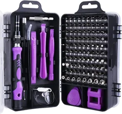 115 in 1 Precision Screwdrivers Set Multifunctional Mini Repair Hand Tools Kit Set for Computer, Laptop, Cell Phone, PC, MacBook