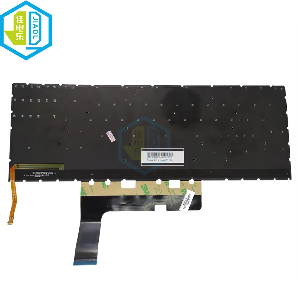 New US English Keyboard backlight For HP OMEN 15 15-EN 15-EK TPN-Q238 TPN-Q236 15-EK000 notebook pc backlit keyboards V193446CS1