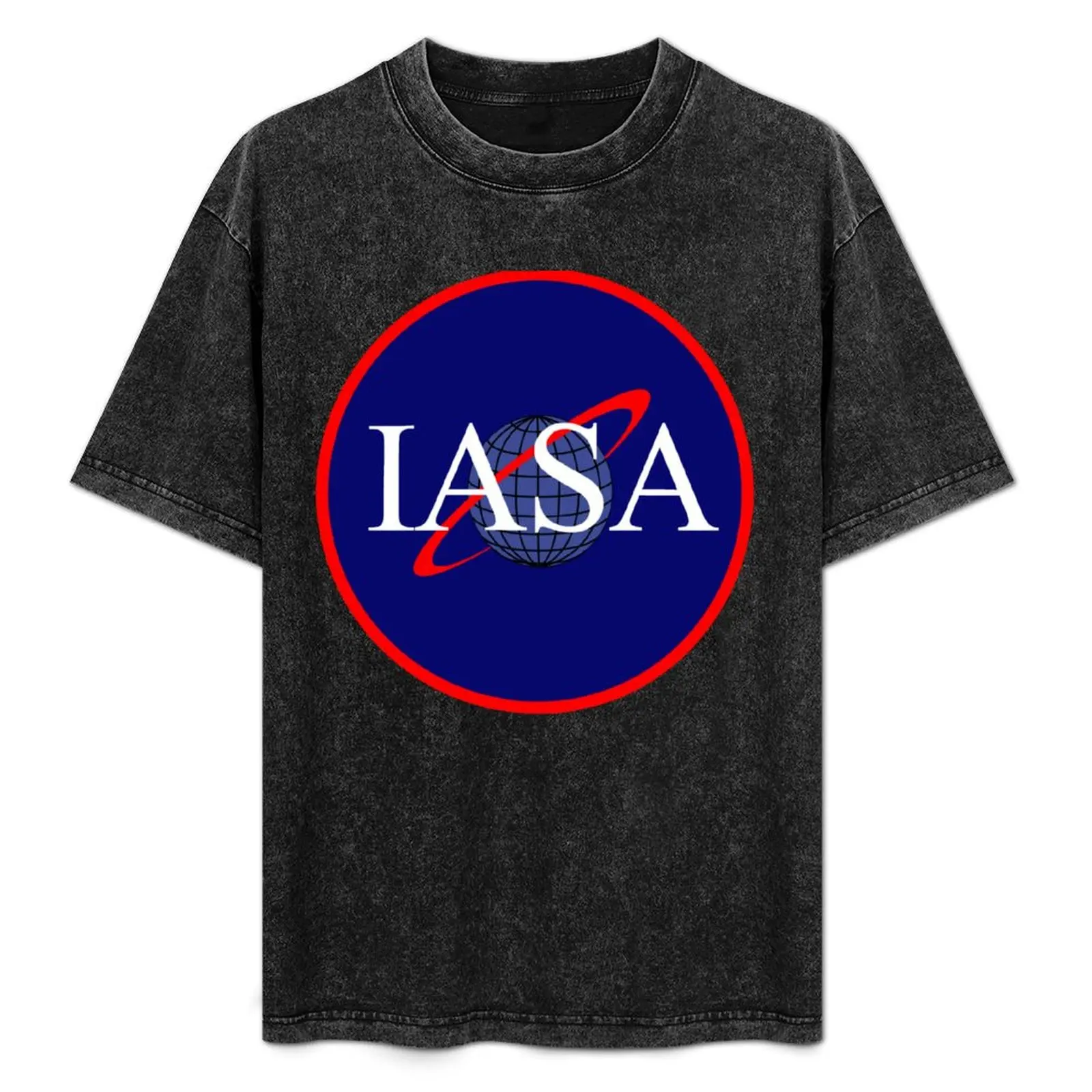 Camiseta IASA para exercícios na academia, camiseta de manga curta