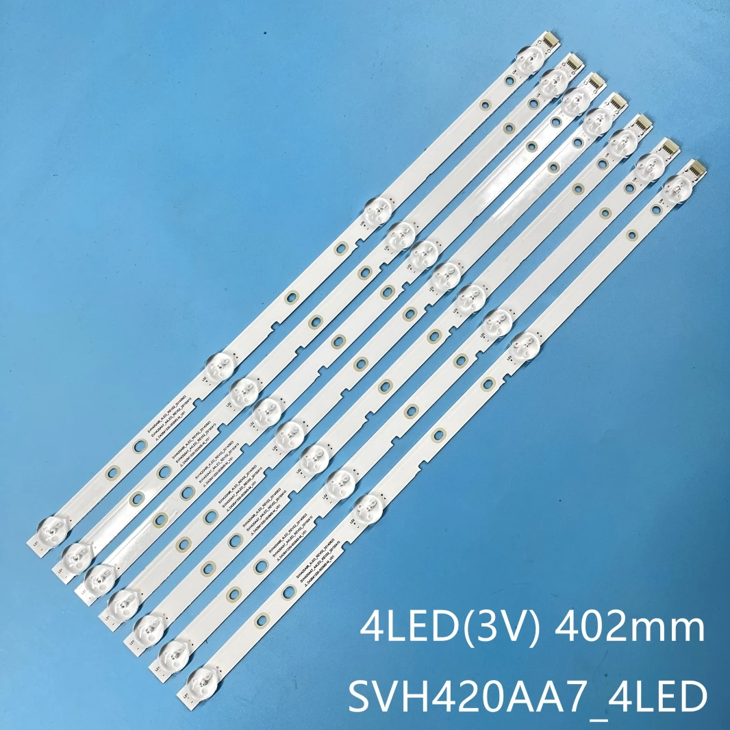 LED backlight strip 7LED for TV SVH420AB2 43CU6100 H43N5300UK 43H7C 43H7C2 43H6D TV LC-43P7000U LC-43N4000U RLED4350-UHD