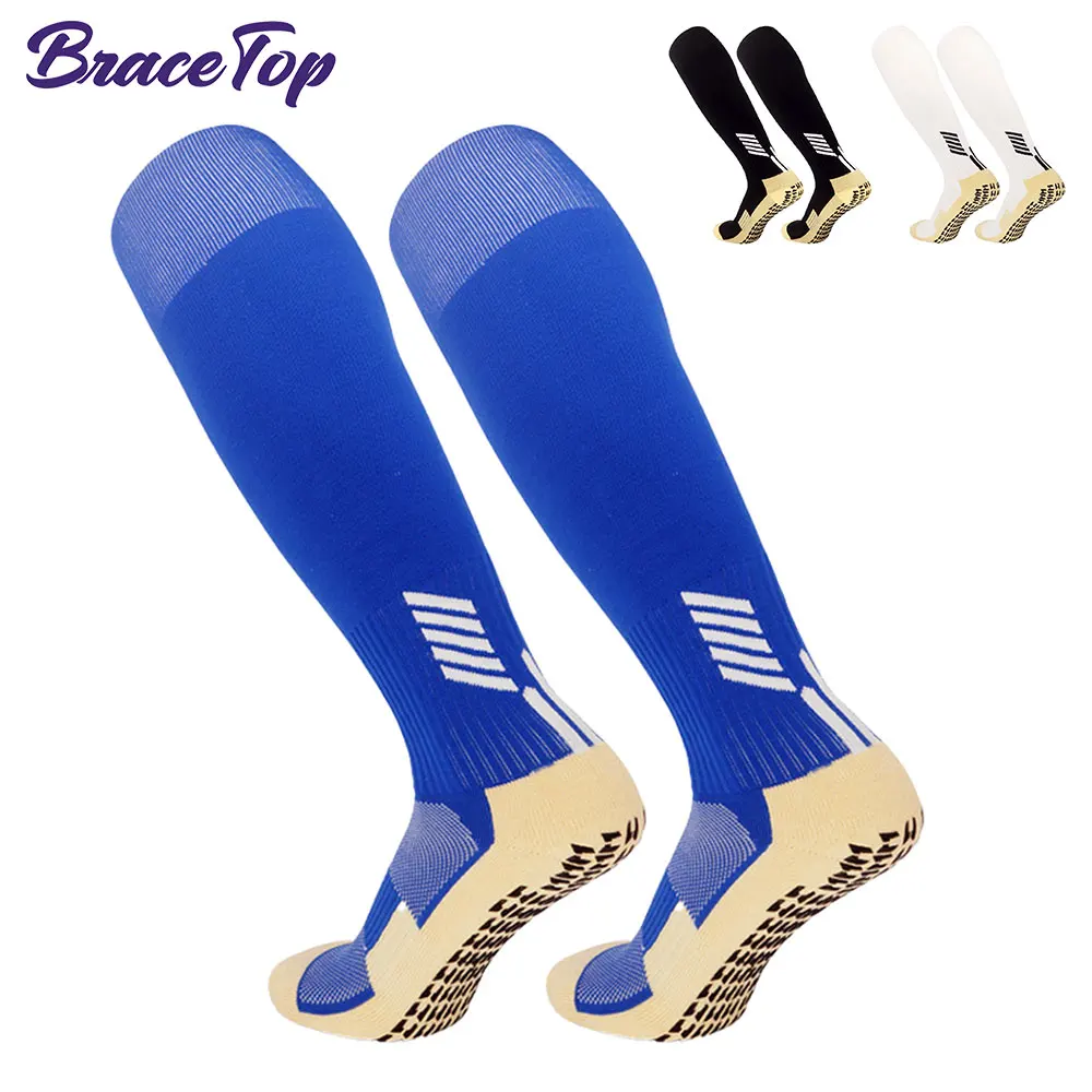 

1 Pair Running Compression Socks for Football Anti Fatigue Pain Relief 20-30 Mmhg Black Compression Socks Fit for Sports Socks