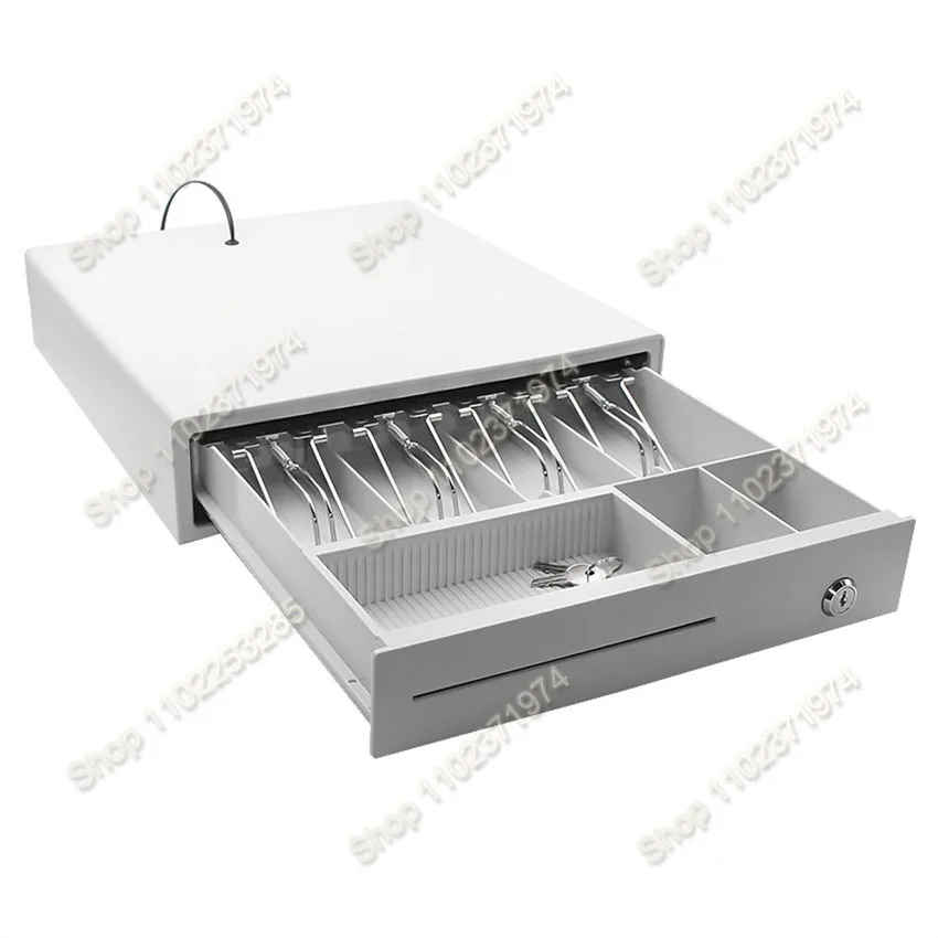 Factory Direct Sales Cash Box Four Grid 4 Section Cash Register Drawer POS Machine Cabinet Cash Drawer