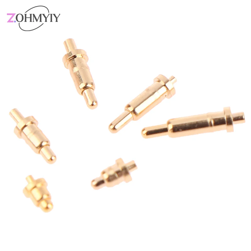 10Pcs Pogo Pin Connector Pogopin Battery Spring Loaded Contact SMD Needle PCB 3 4 5 6 7 8 9 10 12 14 MM Test Prob