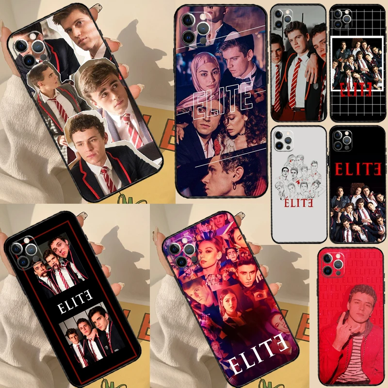 Custodia per telefono serie TV Elite per iPhone 16 Pro Max 14 13 12 11 15 Pro Max mini XR 15 16 Plus 16e Cover Coque