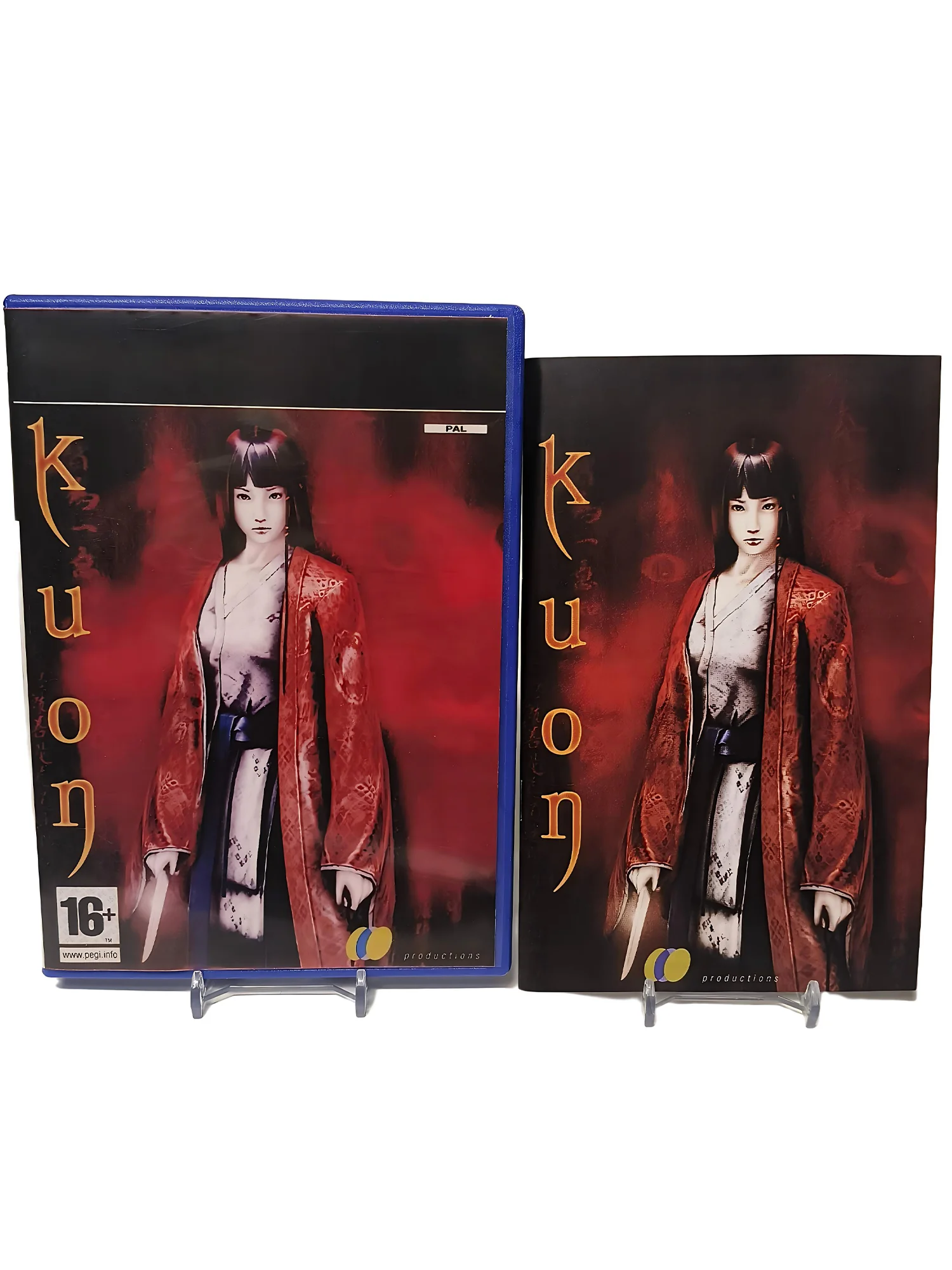 Kopia gry na PS 2 'Kuon' na płycie CD z instrukcją, wersje NTSC UC i PAL, karta FreeMcBoot z poprawką ESR, gotowa do użycia. — zdjęcie produktu 7
