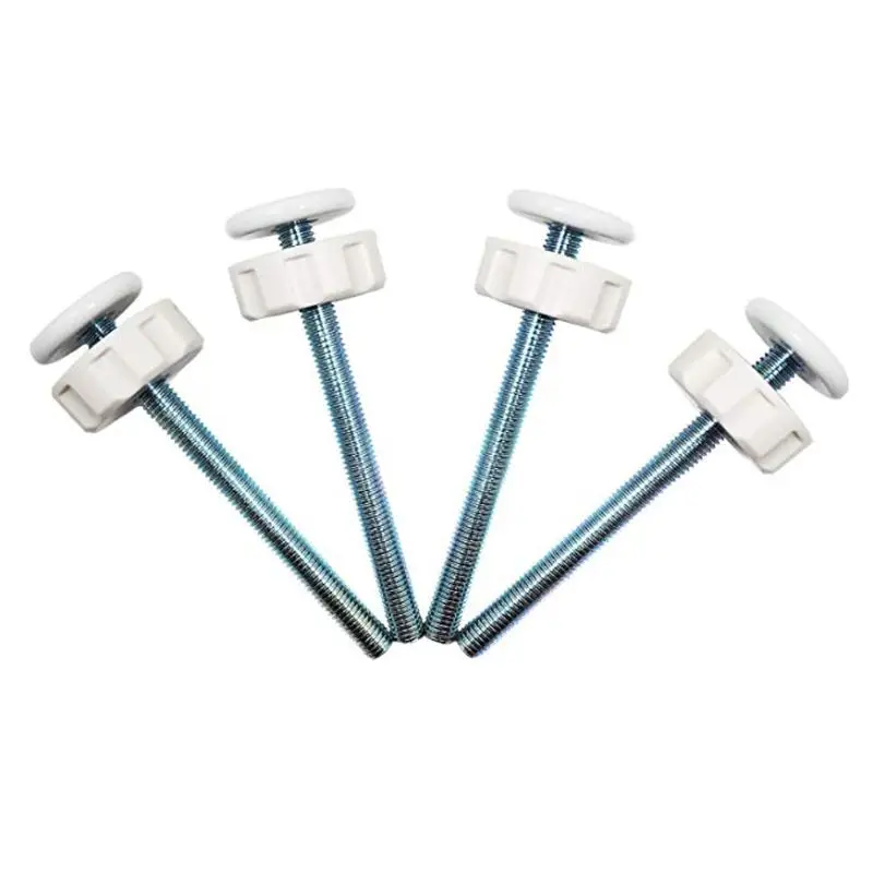 4pcs Children\'s Staircase Fence Fixing Nut Safety Door Fixing Piece Reusable Nut Combination Household Hardware