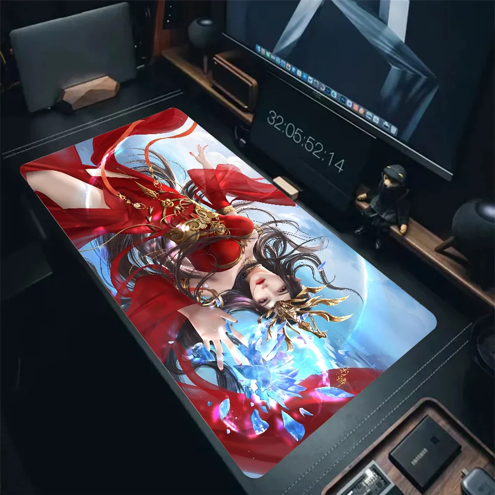 Fights Break Firmament Battle Through The Heaven Mousepad Large Gaming Mouse Pad Thickened Computer Keyboard Table Desk Mat