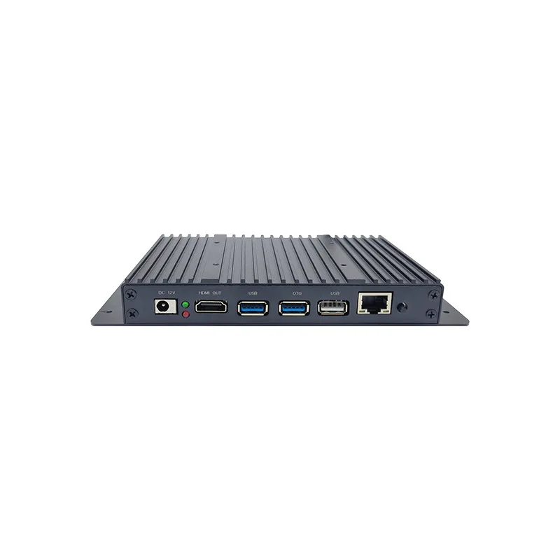 

Micro industrial dual network port embedded mini host fanless silent industrial computer RK3588
