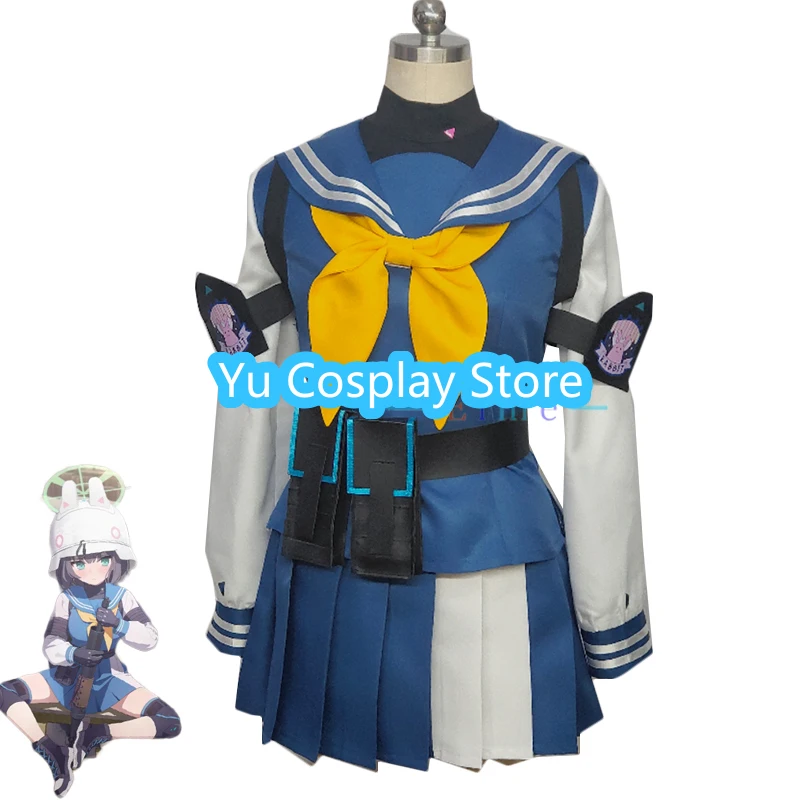 Game Blue Archive Sorai Saki Cosplay Costume Cute Party Dress Halloween Party Uniforms Anime Clothing Custom Made