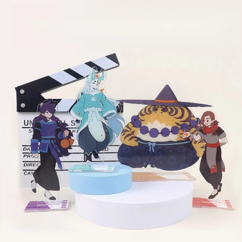 

Original The Legend of LUOXIAOHEI Light and Shadow Memory Wu Xian Acrylic Standing Card Anime Peripheral Pendant Kids Toys Gifts