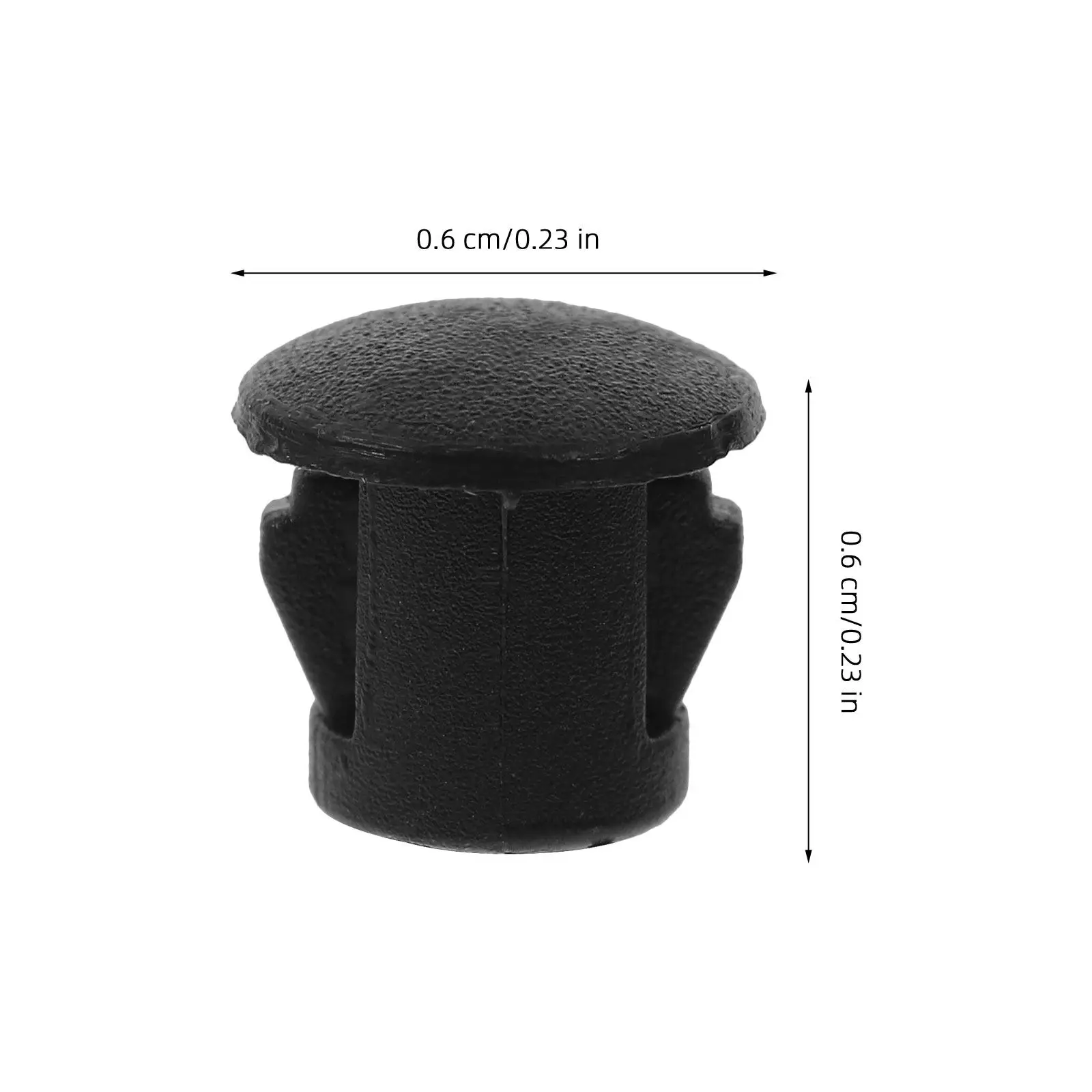 1000Pcs Plastic Hole Plugs Snap-in Furniture Screw Hole Covers for Chairs Tables Cabinets End Caps Dust Protection Wear - view 3