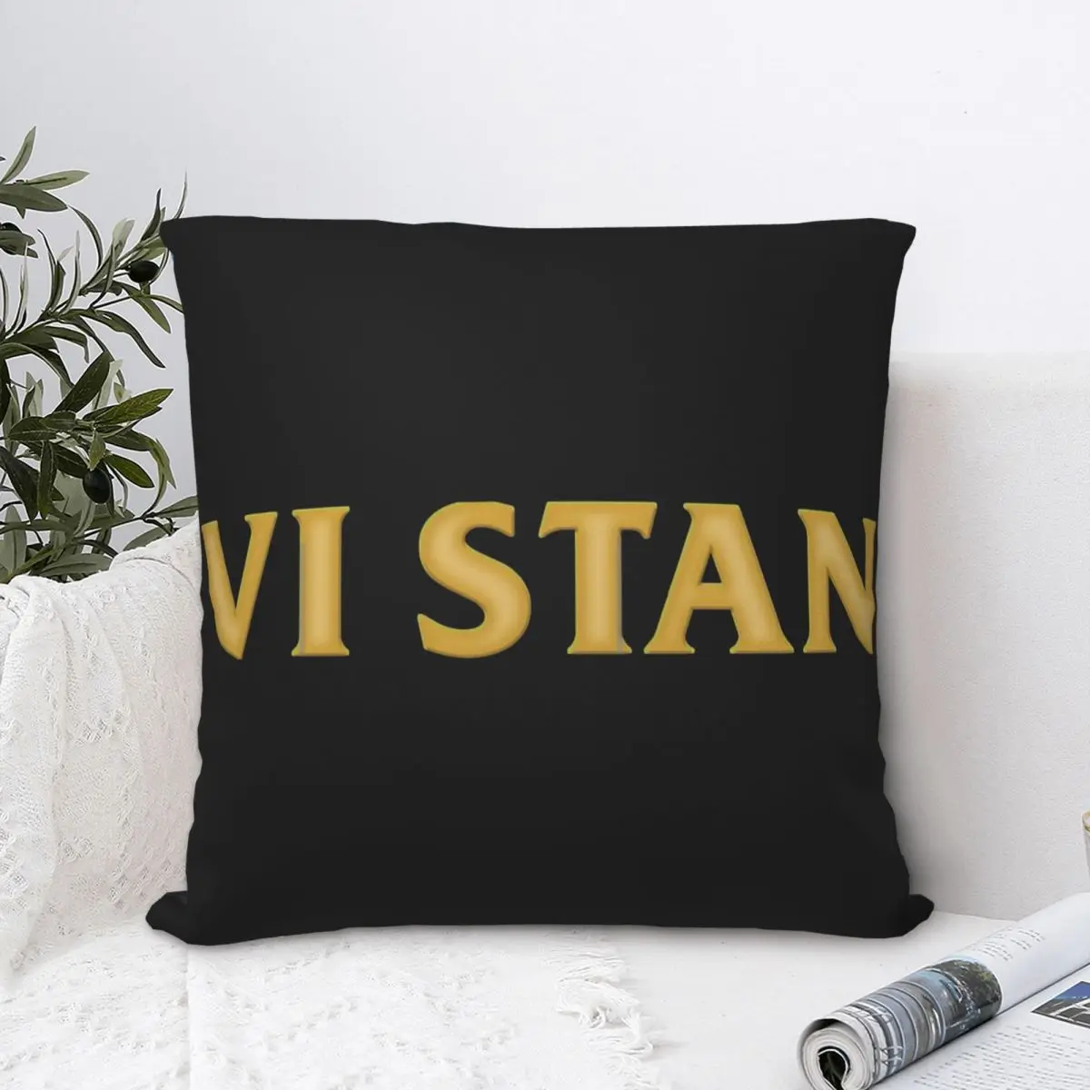 

Vi Stan Pillowcase Arcane League of Legends Backpack Cushion For Garden DIY Printed Chair Hug Pillowcase Decorative