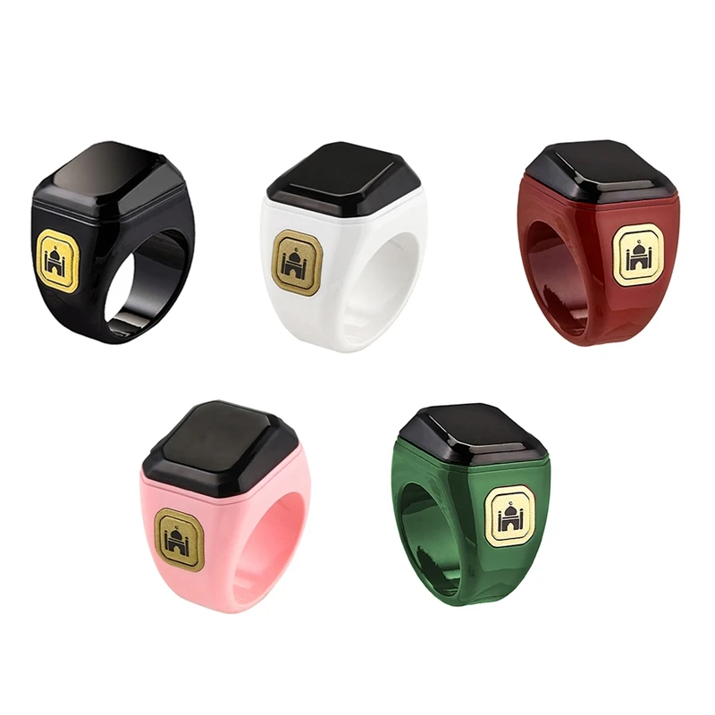 1 PCS Smart Bluetooth Ring Convenient Bluetooth Finger Counter Time Reminder Counter Claret