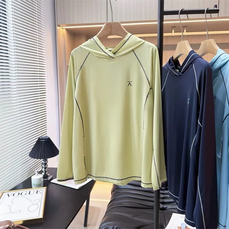 Outdoor Sports Running Cycling Moisture Wicking Quick Dry Hooded Long Sleeve Women's T-Shirt Summer Spring Anti UV