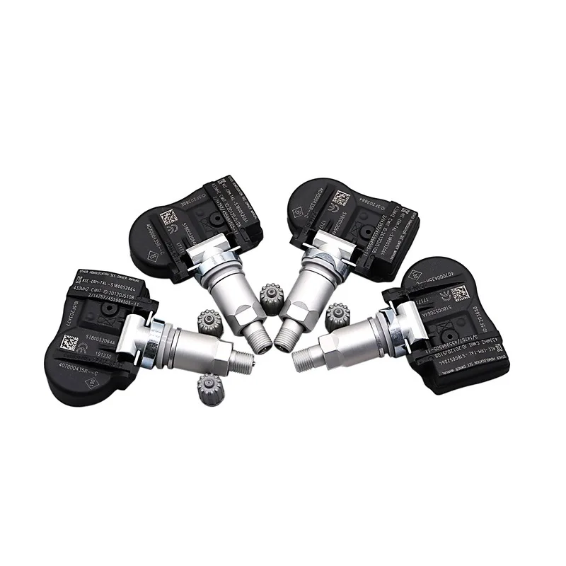 

4pcs For Renault Fluence Laguna Latitude Megane Van Scenic Zoe Tire Pressure Monitoring System Sensor 433MHz 407000435R