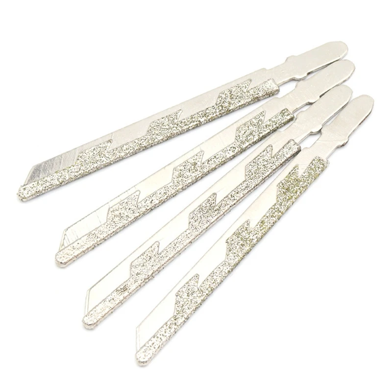 101mm 4 Inch T Shank Diamond Coated Jig Set Masonry Cutting Power Tools Accessories