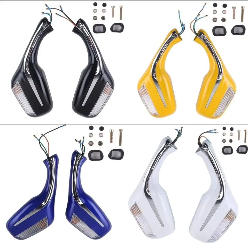 

Motorcycle Side Mirrors for Honda Sundiro Kymco Baotian Haojin Wuyang E-Bike Scooter Modified Rearview Mirrors With Signal Light