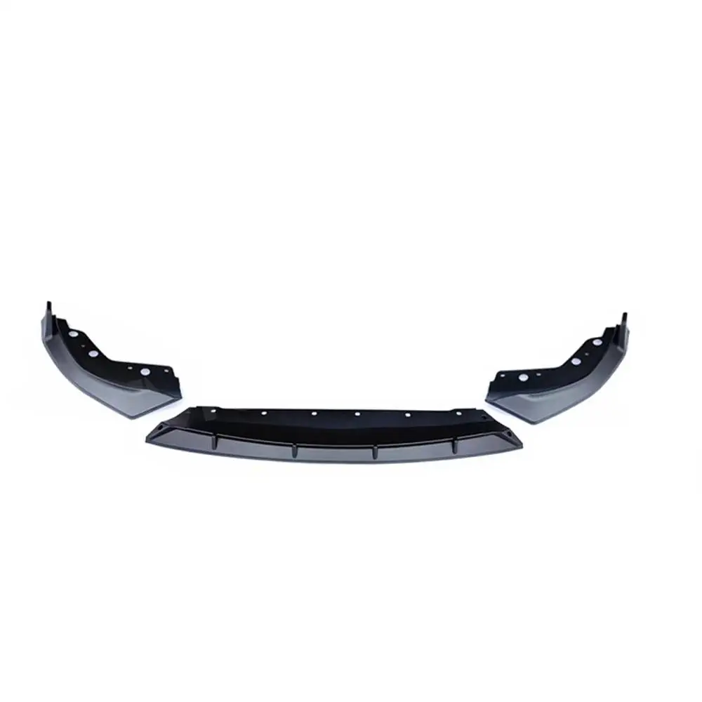 ABS Carbon Look Front Bumper Chin Lip Guard Spoiler Splitters For BMW 3 Series G20 G28 M340i 2023+ Body kits Restyle Accessories