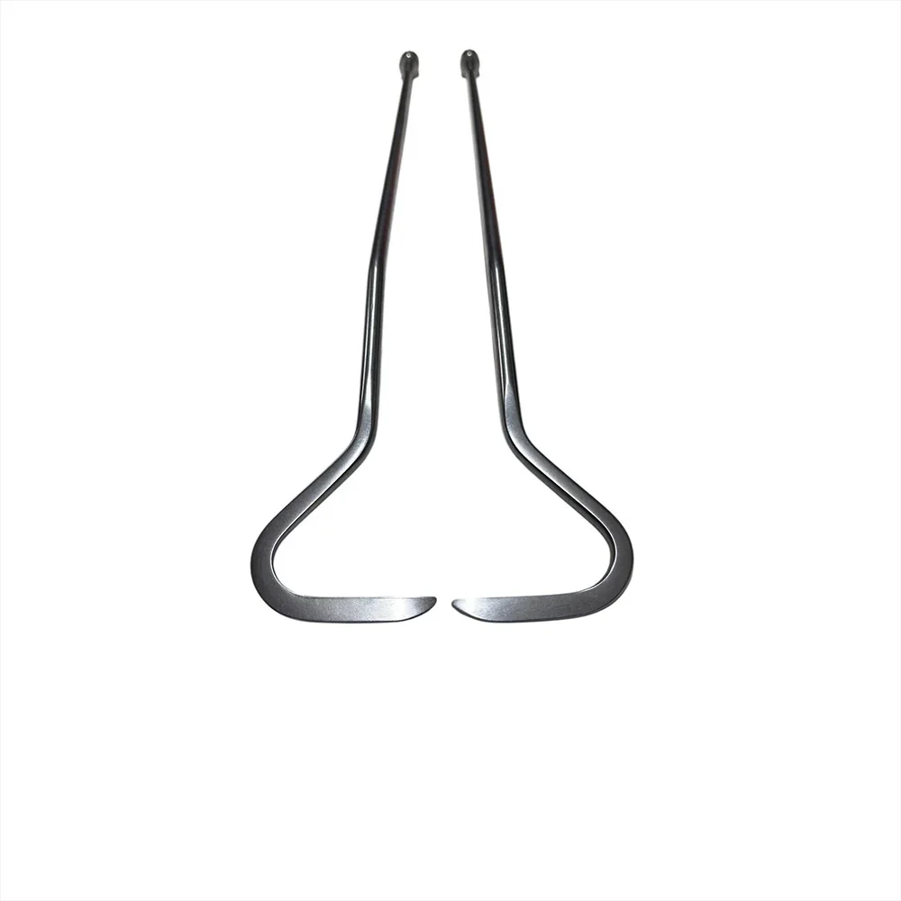 

Edition 2-Piece Sharp Tip C-Bend Paintless Dent Repair Rod Set Stainless Steel