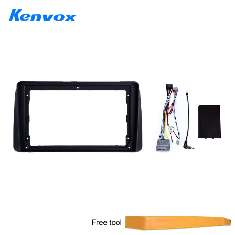 Car Radio Fascia Installation Panel For Chrysler Grand Voyager 2011-2015 Android 2 Din Stereo Mounting Bezel Faceplate Frame Kit