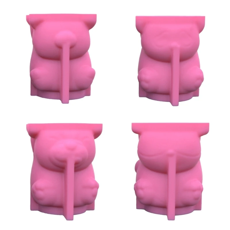 

Unique Plant Flower Pot Mould Panda Pig Silicone Mold Succulent Planter Epoxy Resin Mold Garden Figurines Outdoor