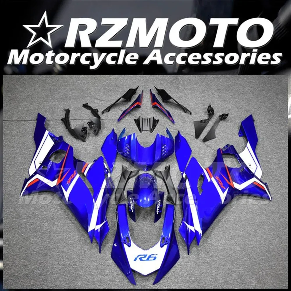 4Gifts New ABS Fairings Kit Fit For YAMAHA YZF-R6 R6 2017 2018 2019 2020 2021 2022 17 18 19 20 21 22 Bodywork Set