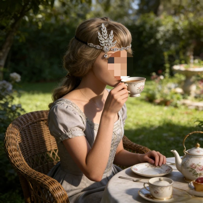 

Свадебная повязка для волос с жемчугом, удлиненная, аксессуар для свадебного платья, тематический головной убор для свадьбы, романтичный и элегантный аксессуар для создания образа